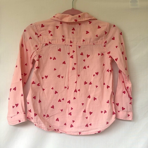 OLD NAVY | 🩷Heart Print Twill Shirt & Ballerina 24/7 Skinny Jeggings Set - Picture 8 of 11